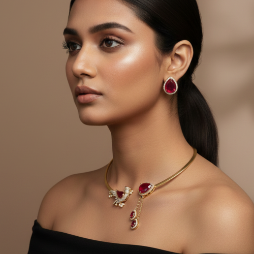 Statement Designer Choker for Parties & Weddings